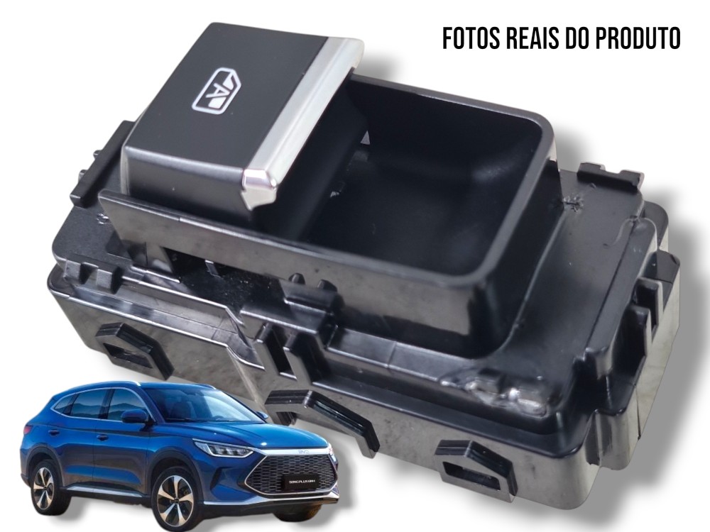 Botão Comando Vidro Tras Esquerd Byd Song Plus 2024 Original 1