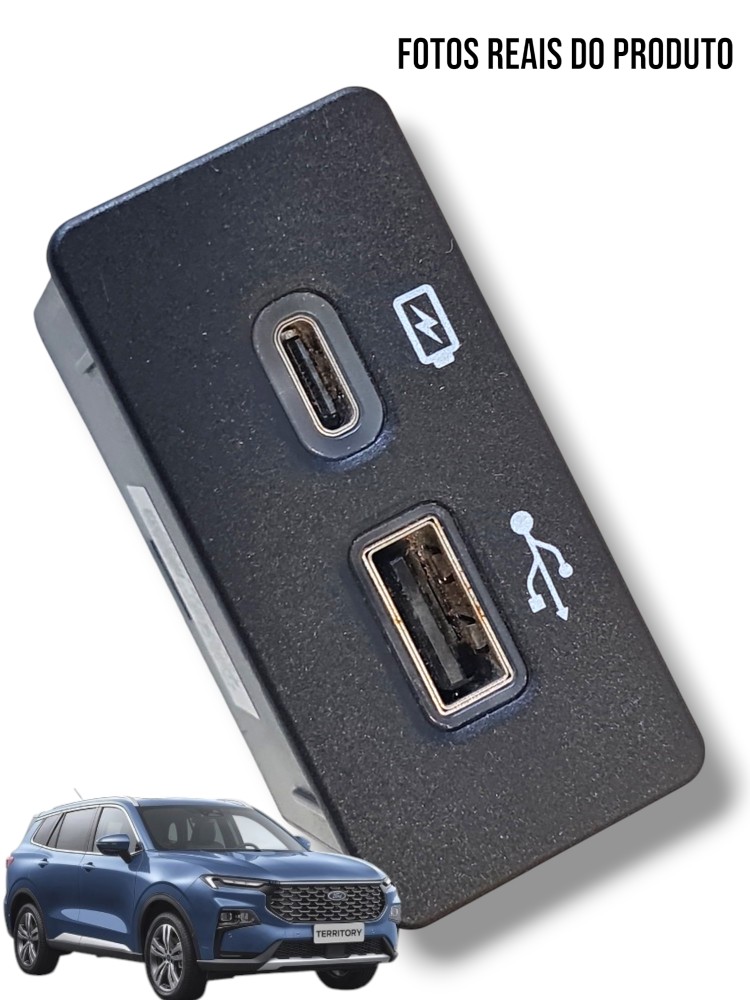 Tomada Usb E Usb-c Ford Territory 2025 0km Ns1-18820 1