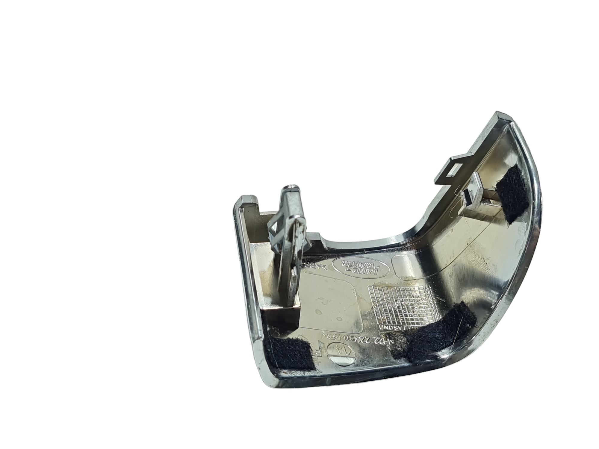 Moldura Porta Traseira Esquerda Land Rover Discovery 4 2015  Prateado 4