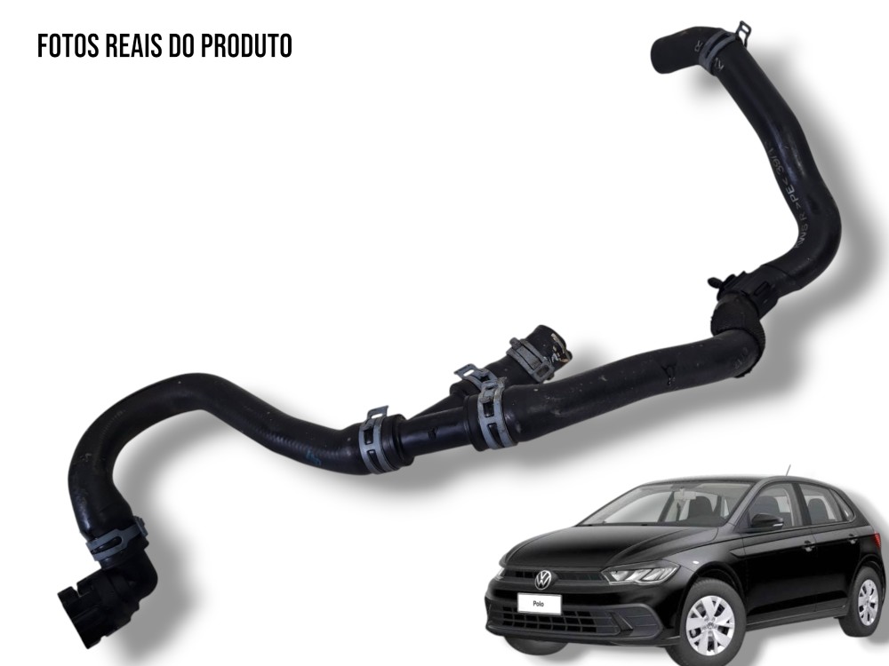 Mangueira De Água Radiador Vw Polo 2024 2qb122073 Original 1