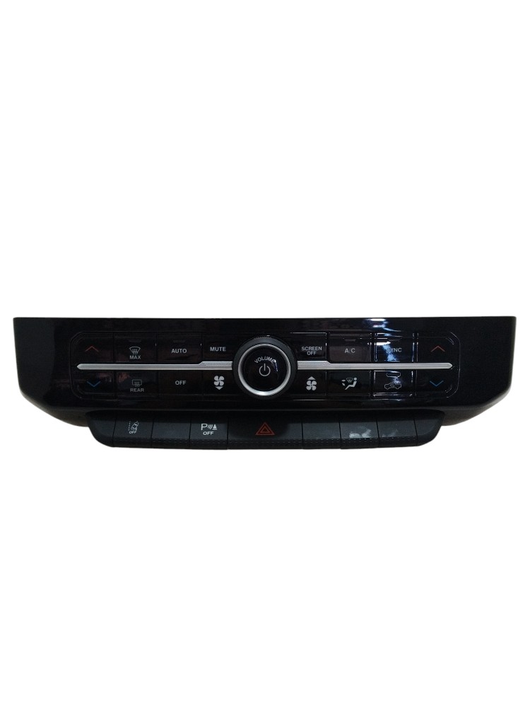 Botão Ar Condicionado Rádio Alerta Ram Rampage 2023 2024 Preto