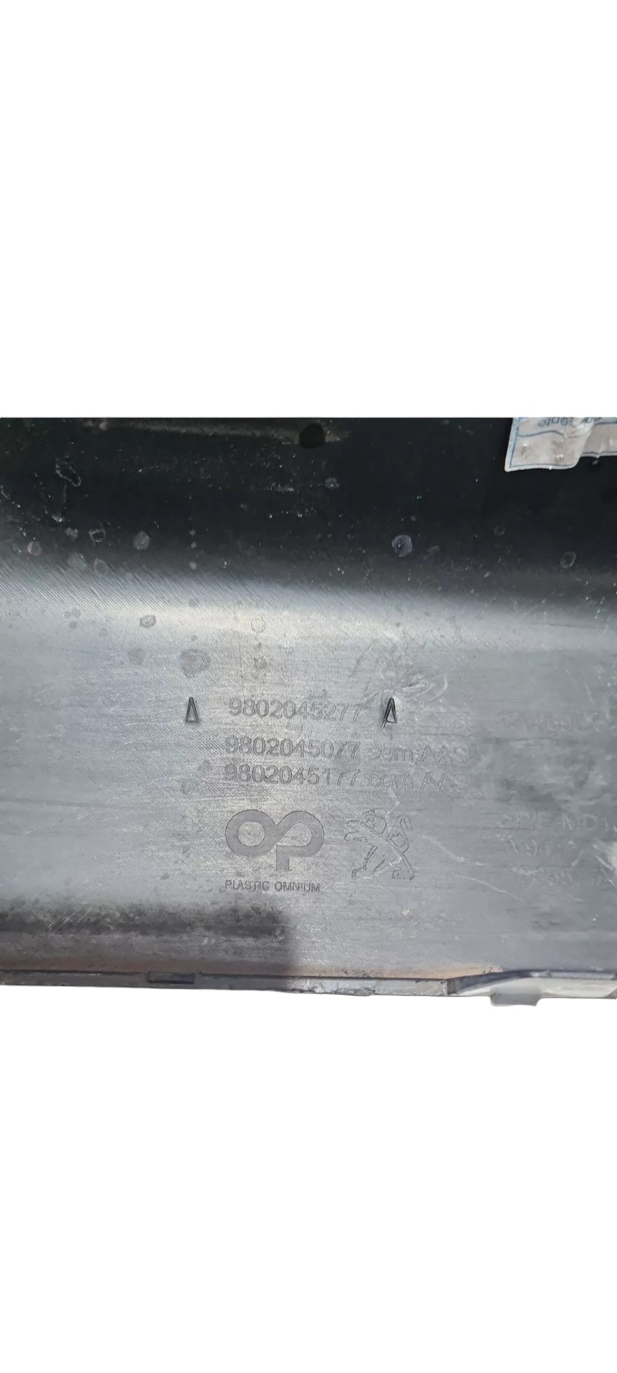 Friso Parachoque Traseiro Peugeot 2008 2018 Com Detalhes  Preto 6
