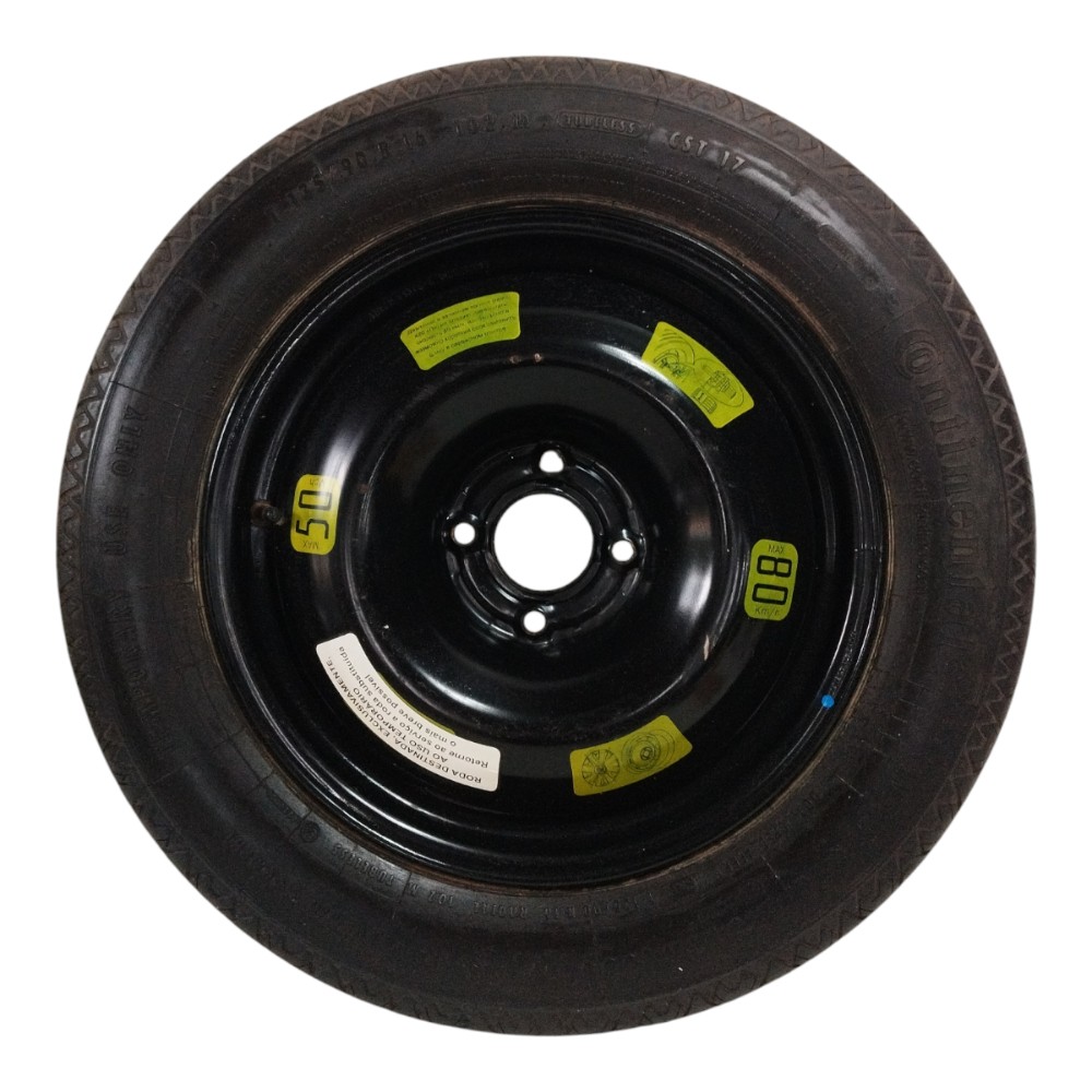 Estepe Continental 135/90 R16 Max 80km Citroen Ds5 Original 4