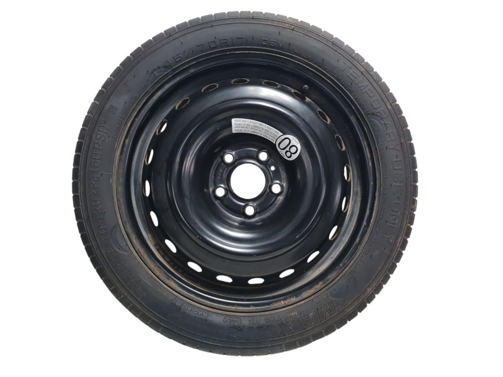 Estepe Fino T145 / 70 R17 Aro 17 Maxxis Original 6