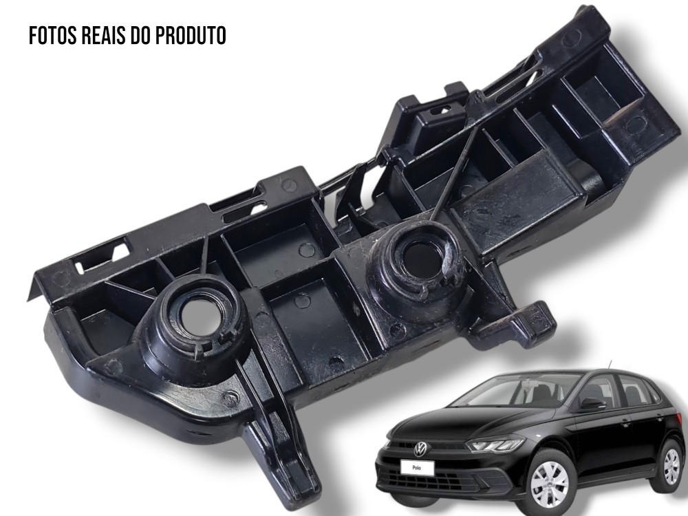Suporte Guia Parachoque Tras Esquerdo Vw Polo 2024 6ea807453 1