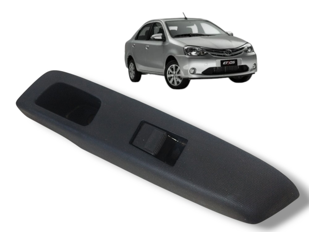 Botão Vidro Traseiro Esquerdo Toyota Etios 2018 Original 1