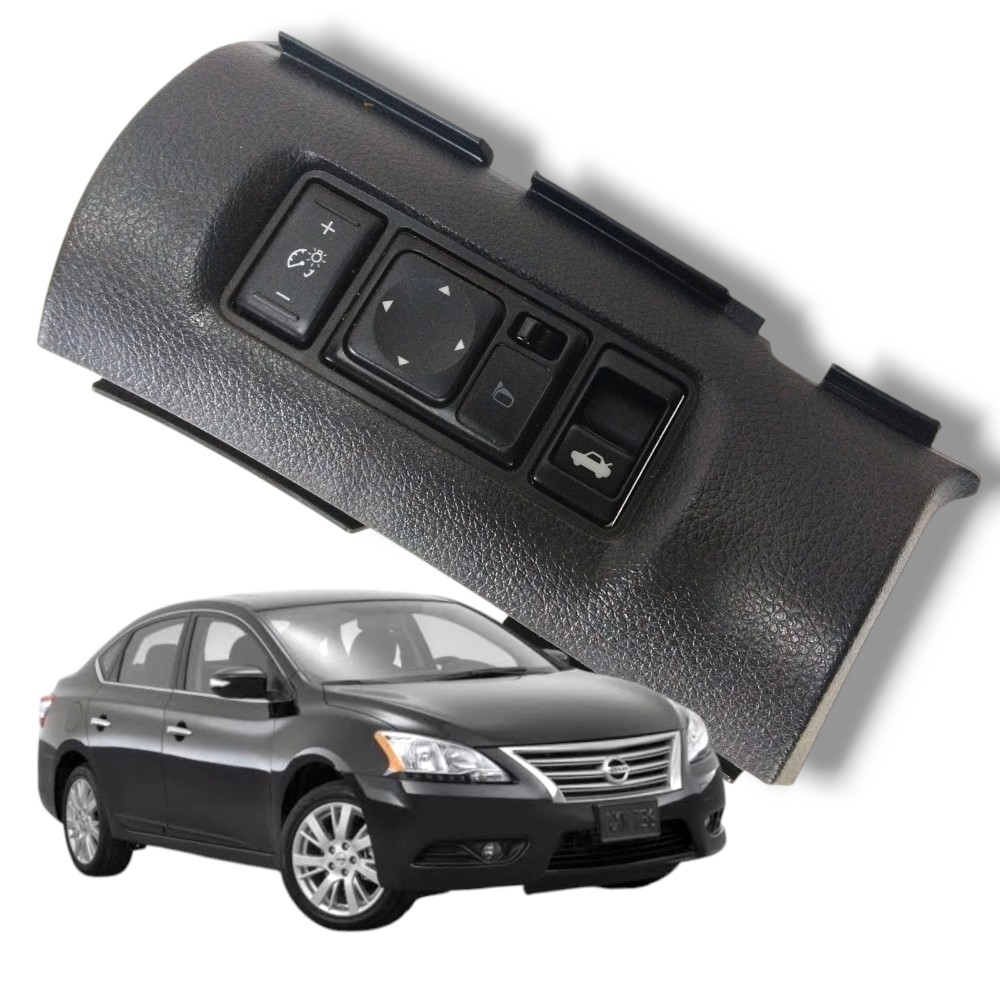 Comando Regulagem Retrovisor Nissan Sentra 2016 Original 1