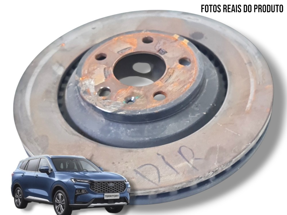 Disco dianteiro esquerdo Ford Territory 2025 0KM ORIGINAL 1