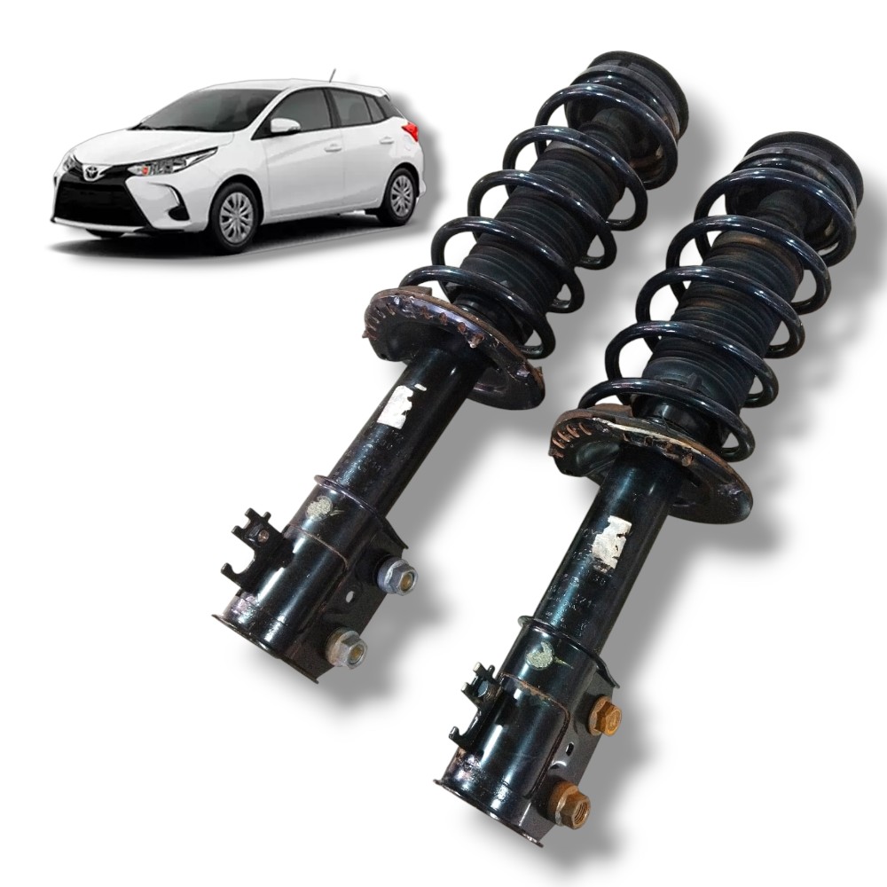 Par amortecedor dianteiro Toyota Yaris 2022 2023 original 1