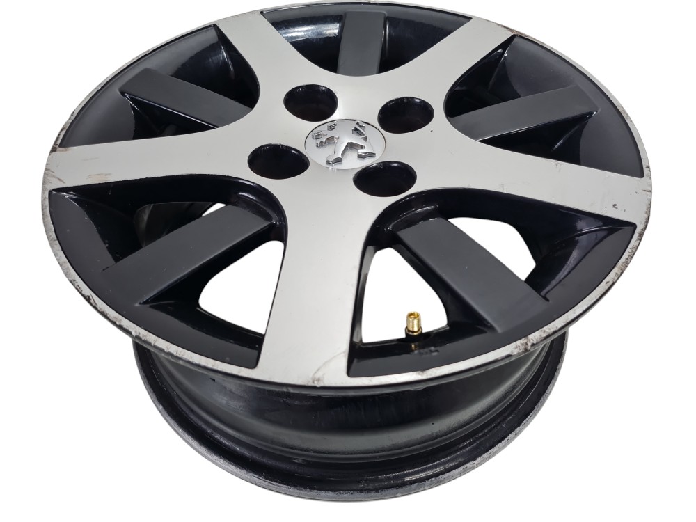 Roda Aro 15 Peugeot 207 2013 Cinza Original /marcas De Uso 3