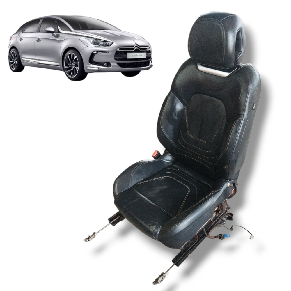 Banco Em Couro Motorista Citroen Ds5 2015 Original Detalhes 1