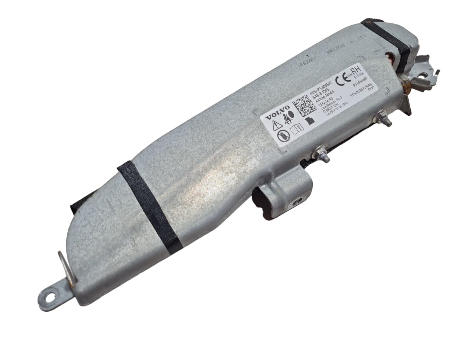 Bolsa airbag banco dianteiro dir. volvo xc90 2017 p31436486 2