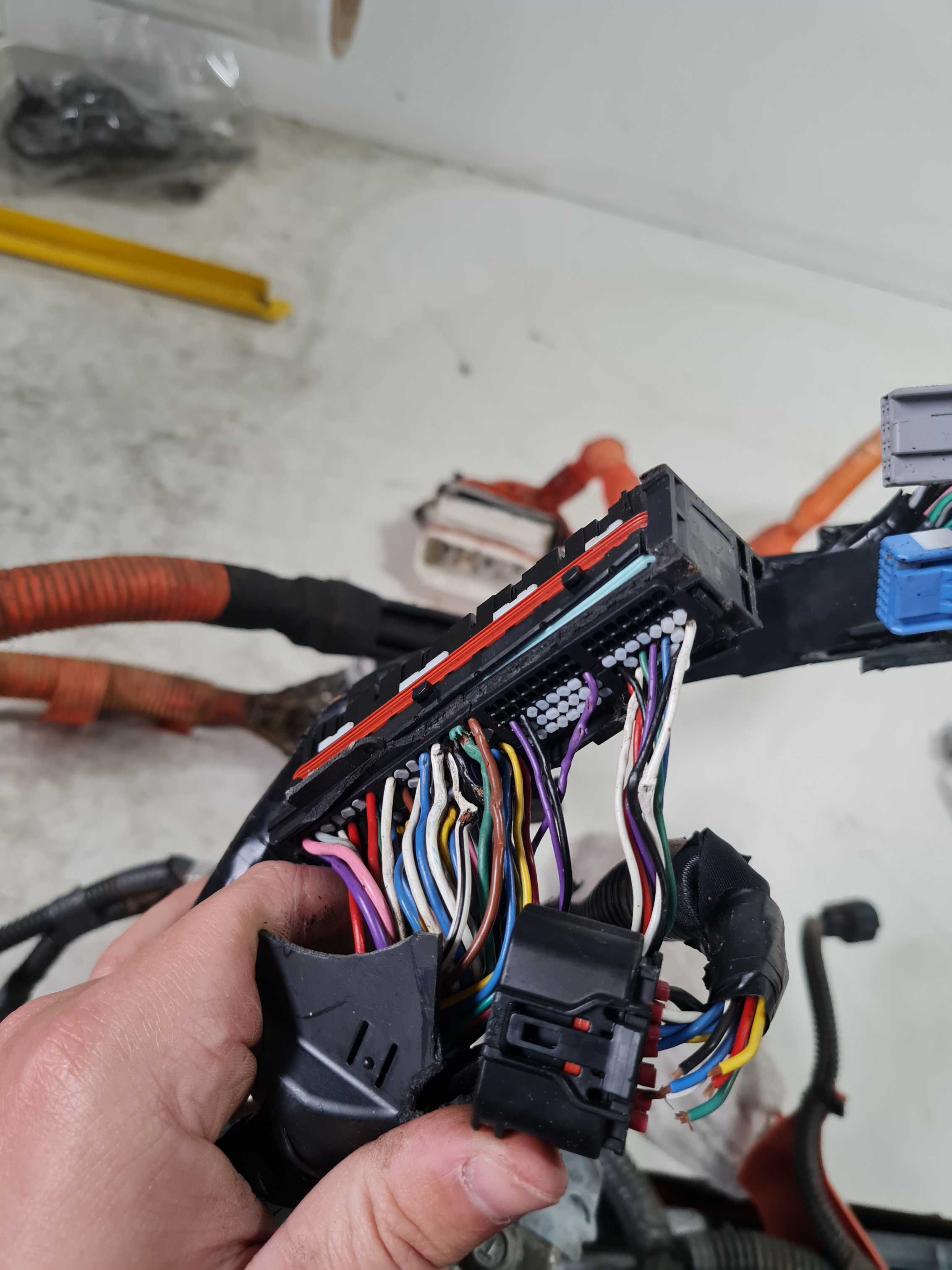 Chicote Elétrico Motor Lexus Nx300h 2019 8212178040 Detalhe 4