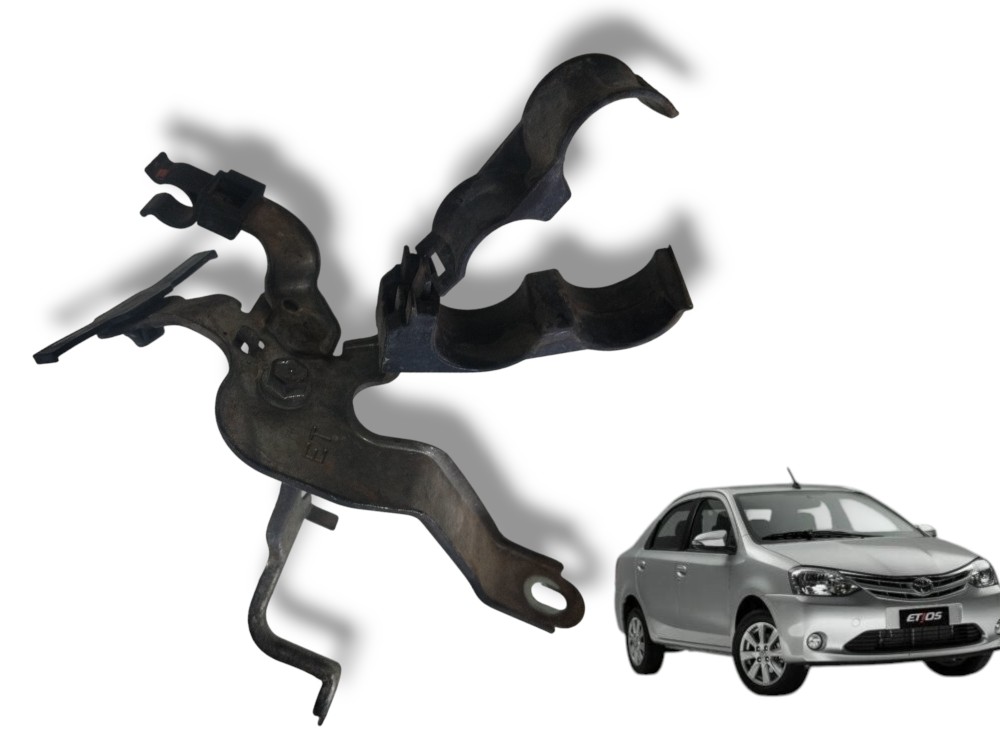 Suporte Mangueiras Motor Toyota Etios 2018 Original Detalhes 1