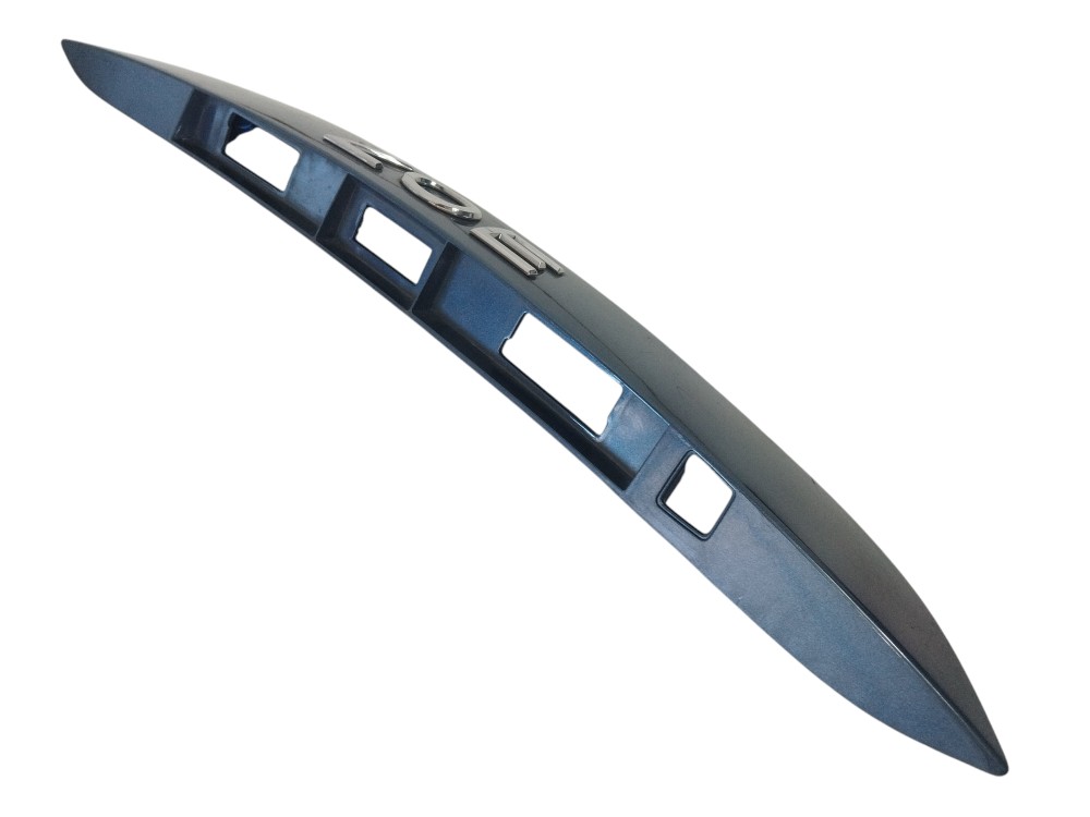 Moldura Tampa Traseira Renault Zoe Neo 2022 Original Detalhe Azul 1