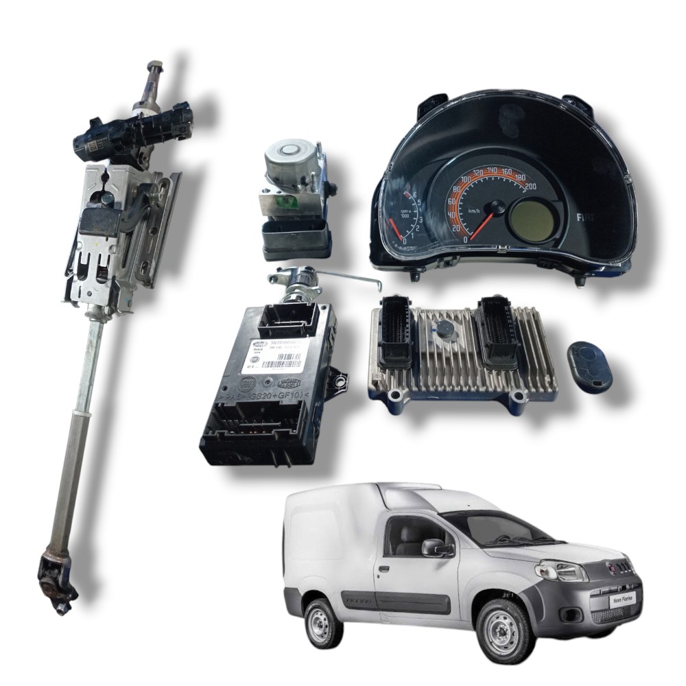 Kit Code Fiat Fiorino 1.4 2021 Original 80 Mil Km Modulo 1