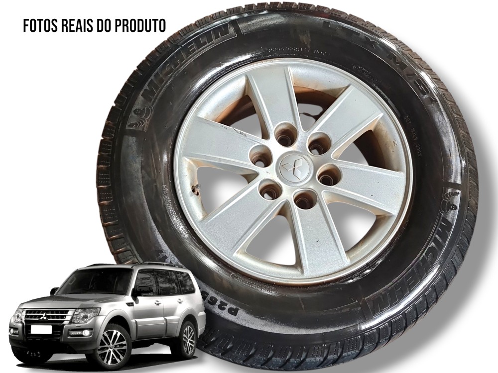 Roda Com Pneu Pajero Full 2008 A 2017 265/65 Ar017 Michelin