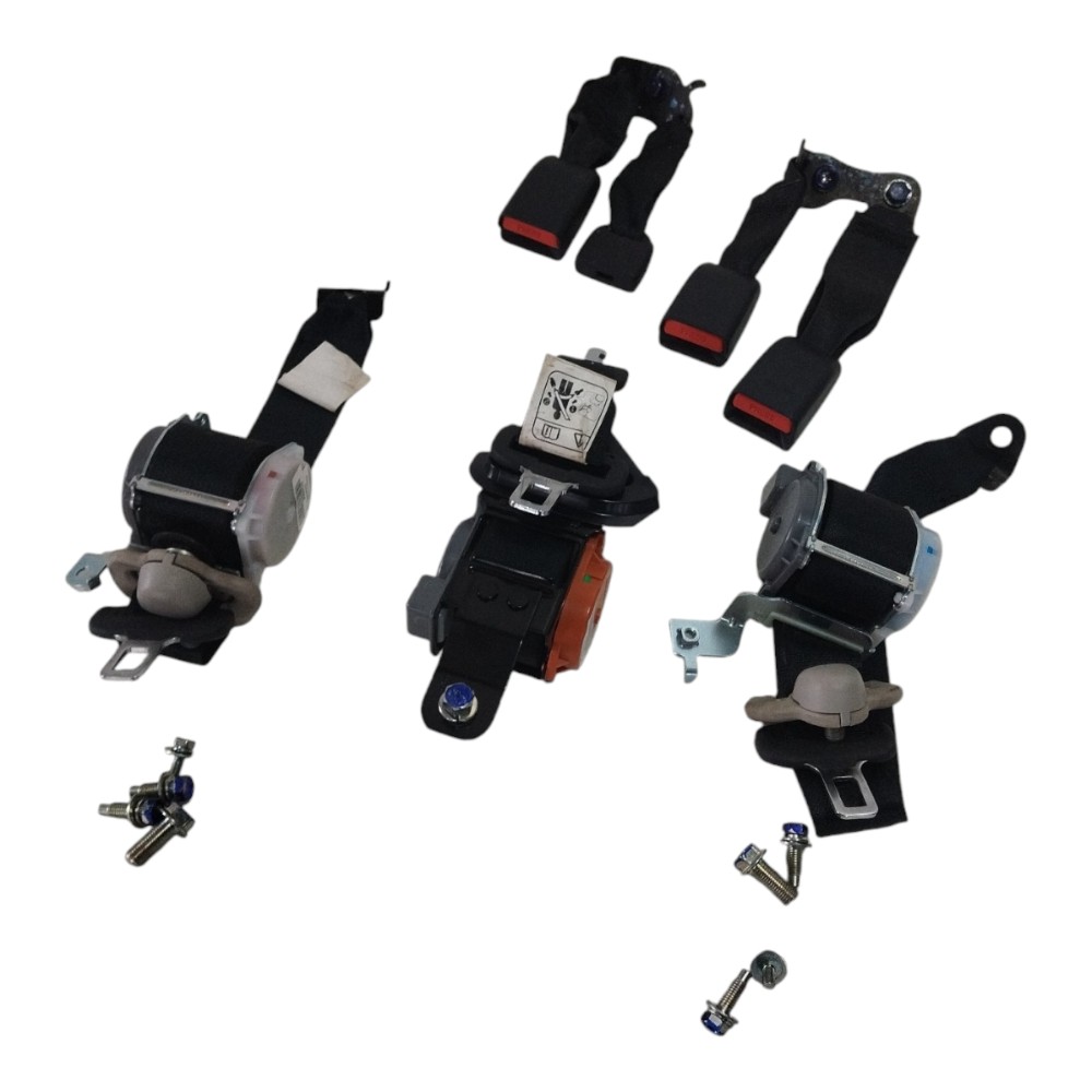 Kit cinto segurança traseiro Honda wr-v 2021 original 3