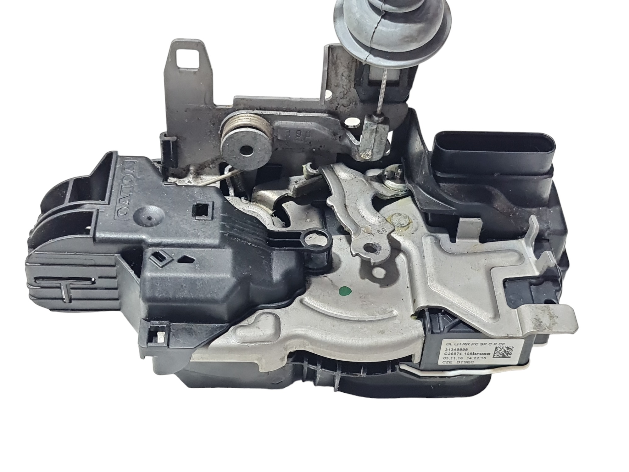 Fechadura Porta Traseira Esquerda Volvo Xc90 2017 31349898 2