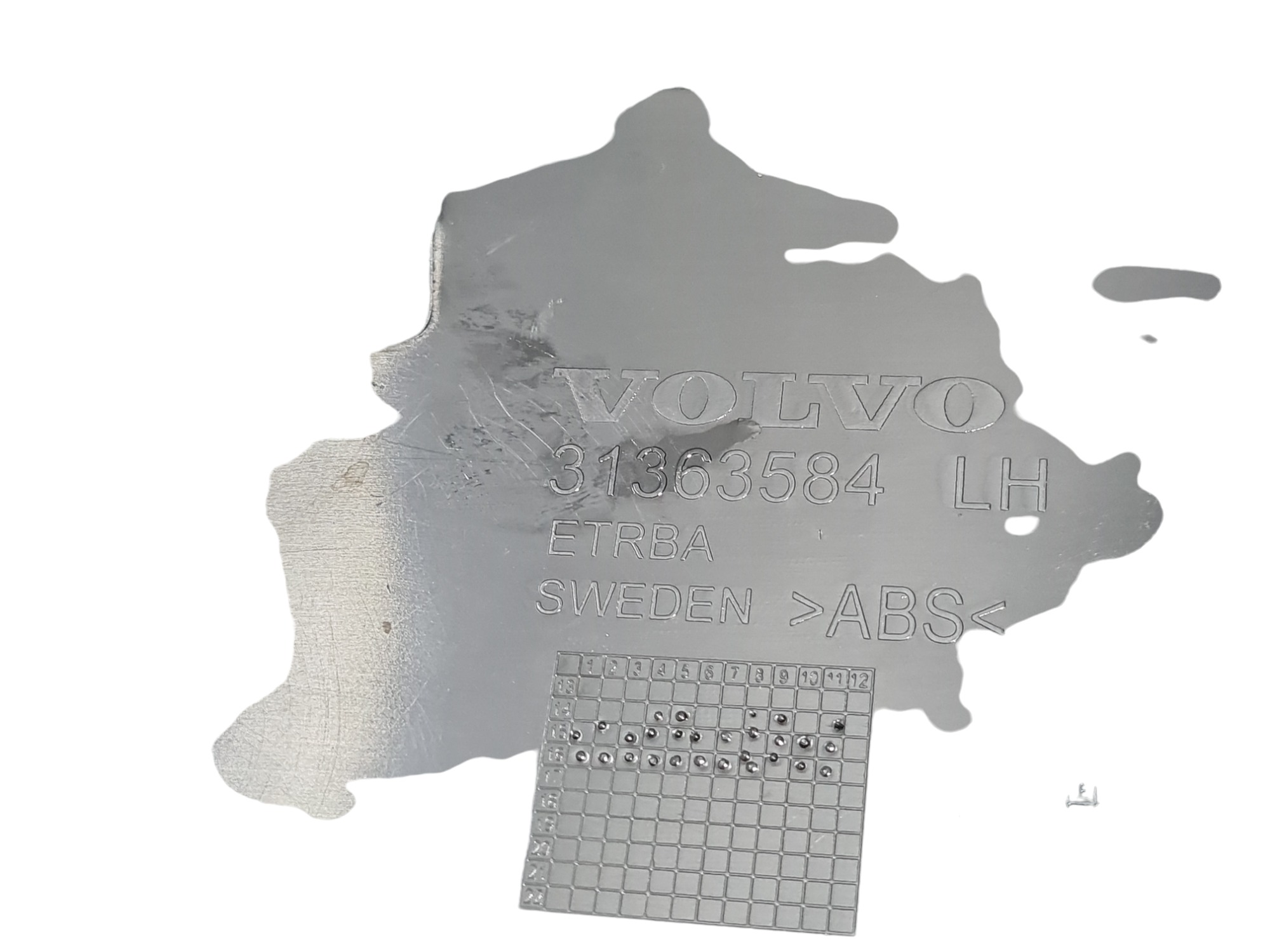 Acabamento Moldura Coluna Volvo Xc90 Momentum D5 2017 6
