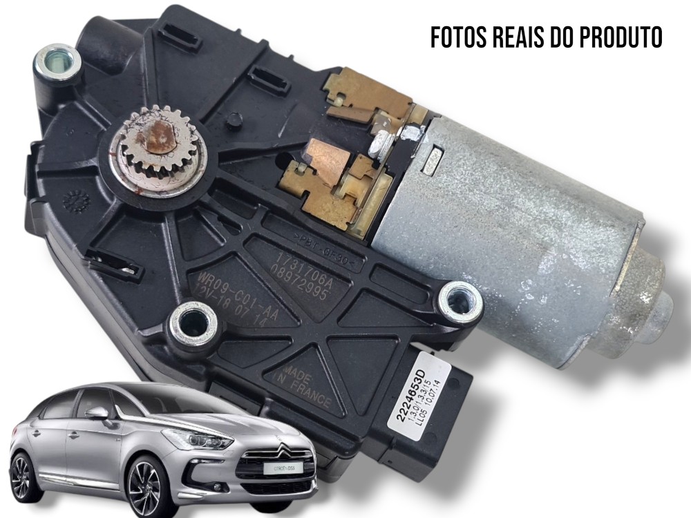 Motor Teto Solar Dianteiro Esquerdo Citroën Ds5 2015 1731706 1