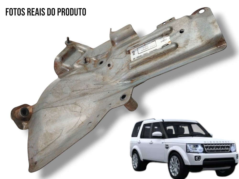 Protetor Chapa Cano Combustível Land Rover Discovery 4 2015 1