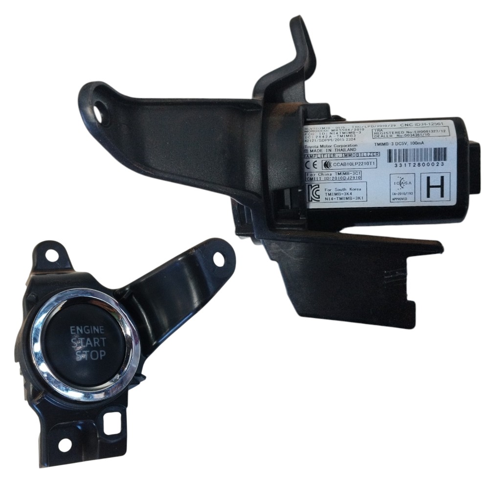 Kit Code Completo Toyota Yaris 2022/23 1.5 44.000 Km 9