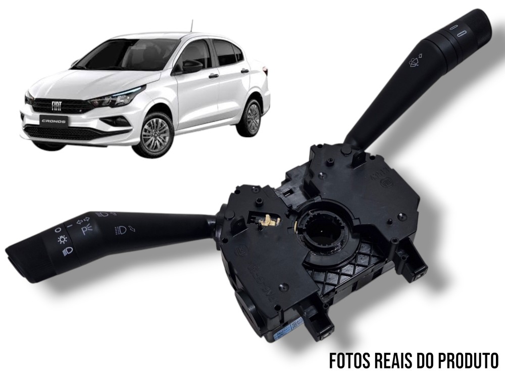 Chave Comando Seta Limpador Crono Fiat Argo Mobi 2016 A 2023 1