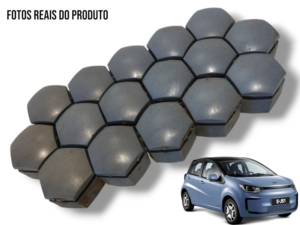 Kit 16 Capas De Parafuso Rodas I/jac E Js1 2023 Original 1
