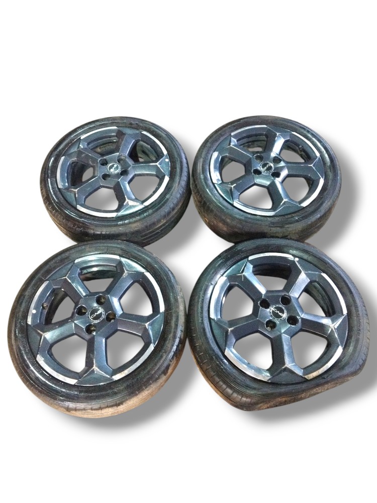 Jogo Rodas Aro 16 Com Pneus 175/55 Byd Dolphin Mini Detalhe