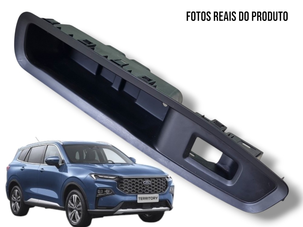 Moldura Botão Comando Vidro Tras Esq Ford Territory 2025 0km 1