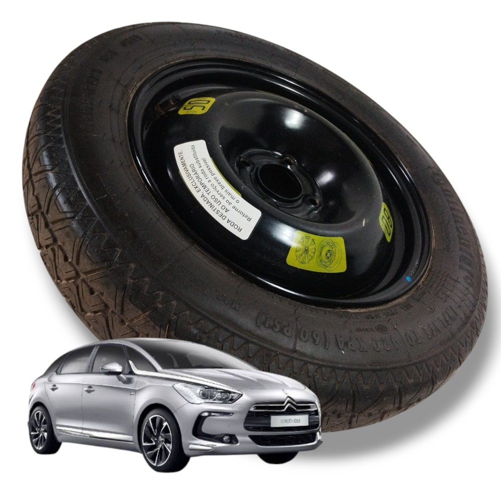 Estepe Continental 135/90 R16 Max 80km Citroen Ds5 Original