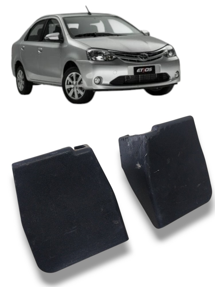 Par Moldura Acabamento Banco Toyota Etios 2018 Detalhes 1