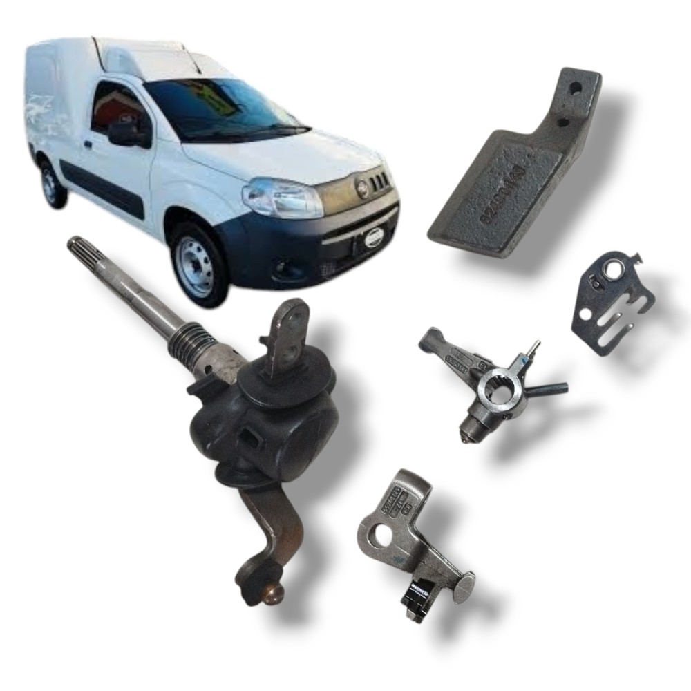 Kit Alavanca Seletora 5 Marcha   Ré Fiat Original 1