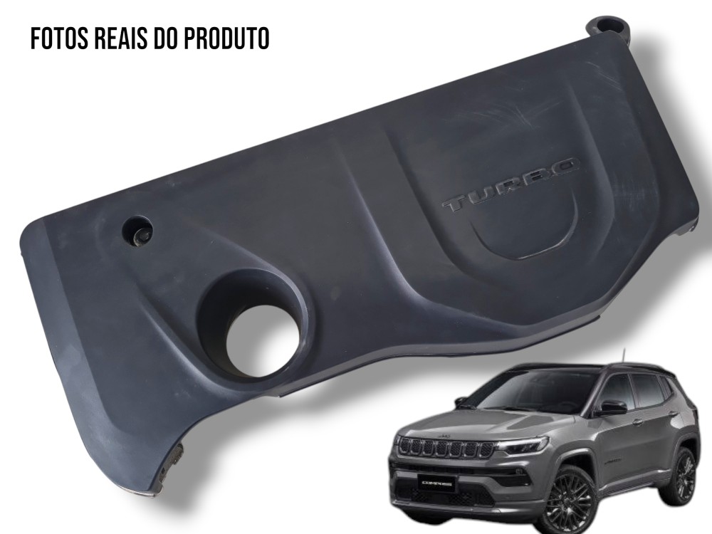 Tampa Motor Capa Acabamento Turbo Jeep Compass 2022 A 2023 1
