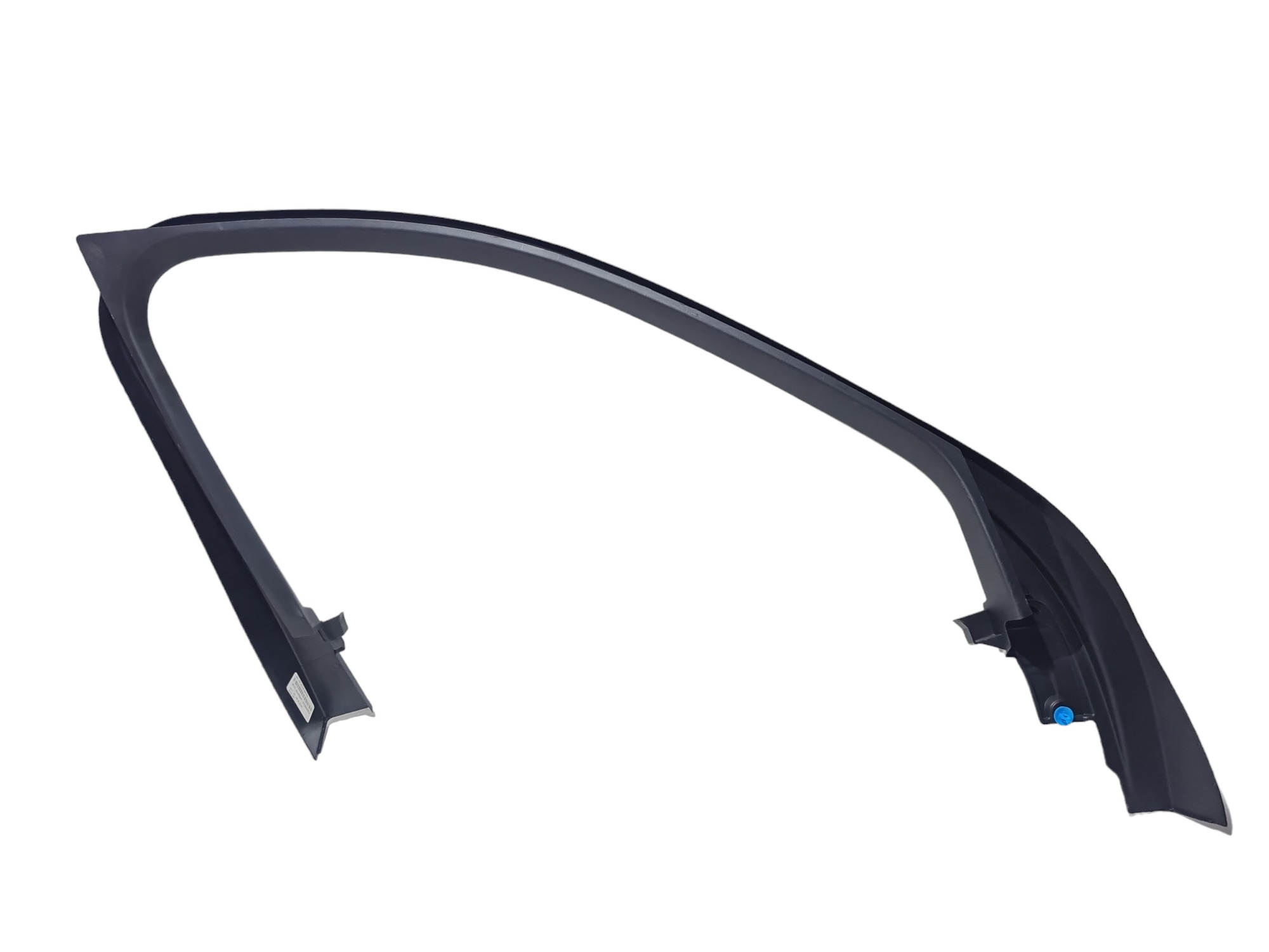 Moldura Arco Porta Dianteira Direita Volvo Xc90 2021  Preto 2