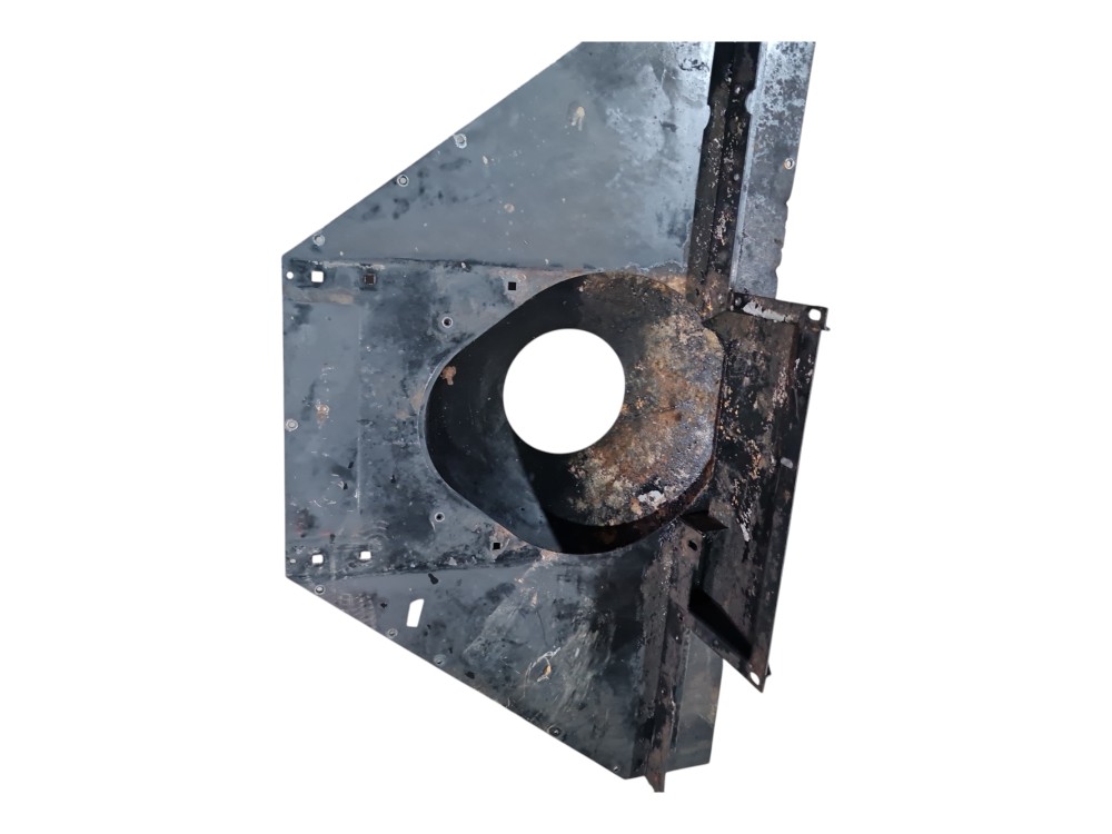 Defletor de ar conjunto rotor colheitadeira case  2799 2013