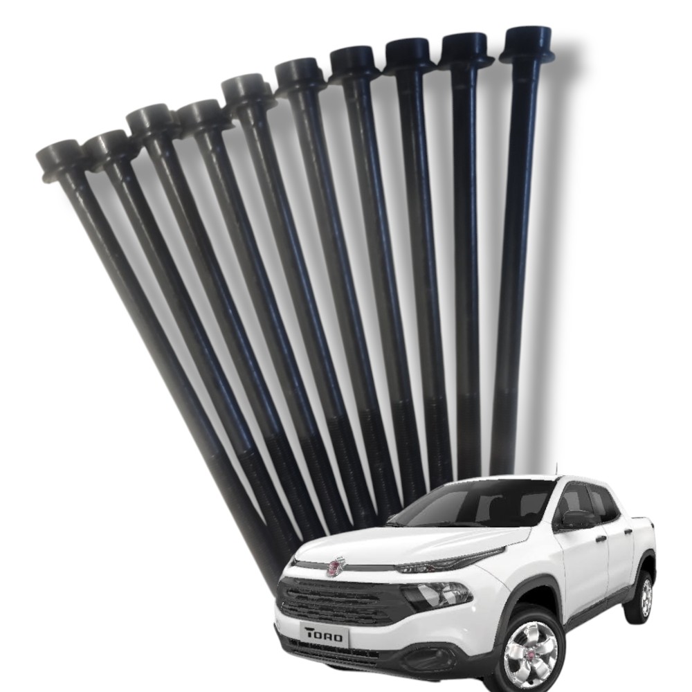 Parafusos cabeçote motor fiat toro volcano 2.0 2019 original 1