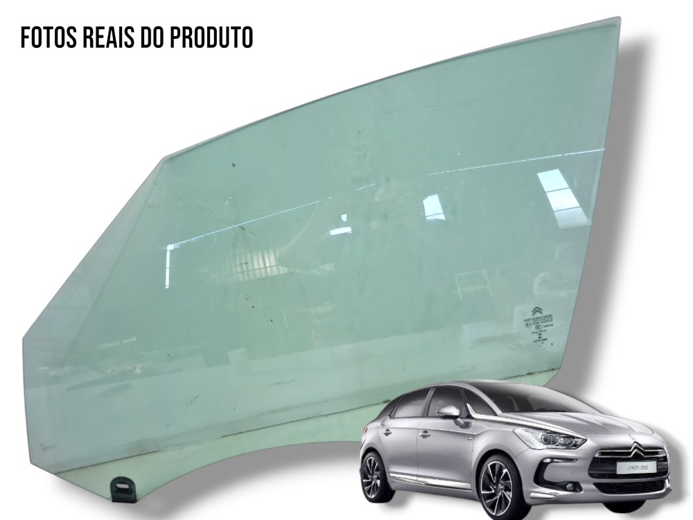 Vidro Porta Dianteira Esquerda Citroen Ds5 2015 Original