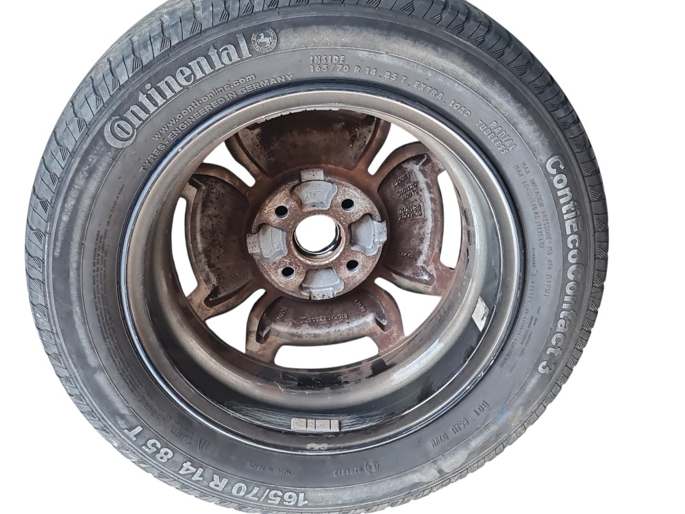 Roda C/ Pneu 165/70 R14 Aro 14 Jac E-js1 2023 Original 7