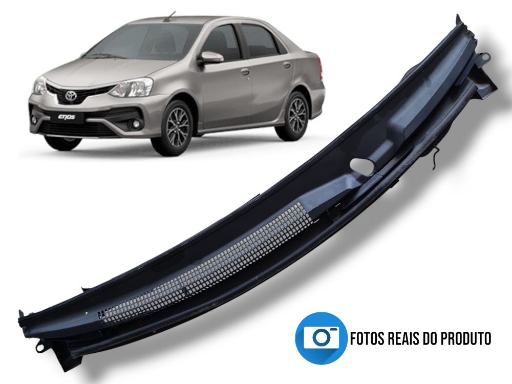 Churrasqueira Grade Parabrisa Toyota Etios Sedan 2018 1