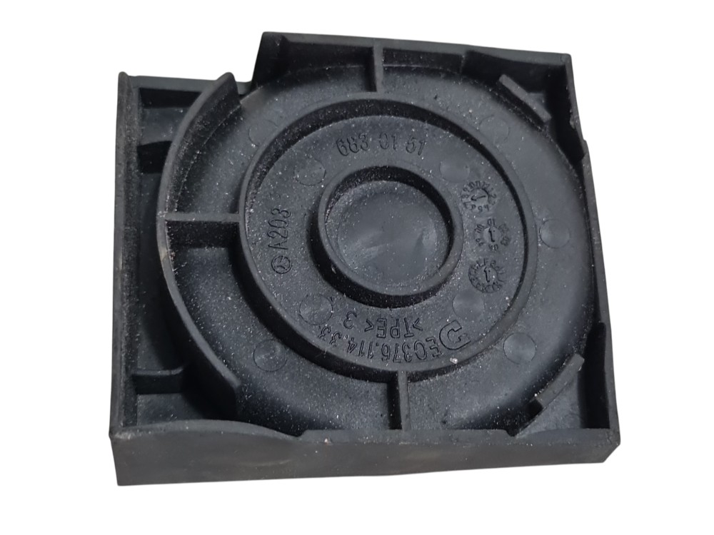 Borracha Do Porta Copos Mercedes C 230 2001 2002 Original 4