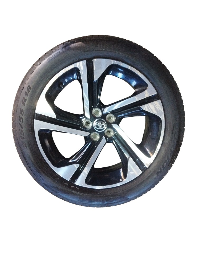 Jogo de rodas aro 18 pneus 215 55 Toyota Yaris Cross XRX2026