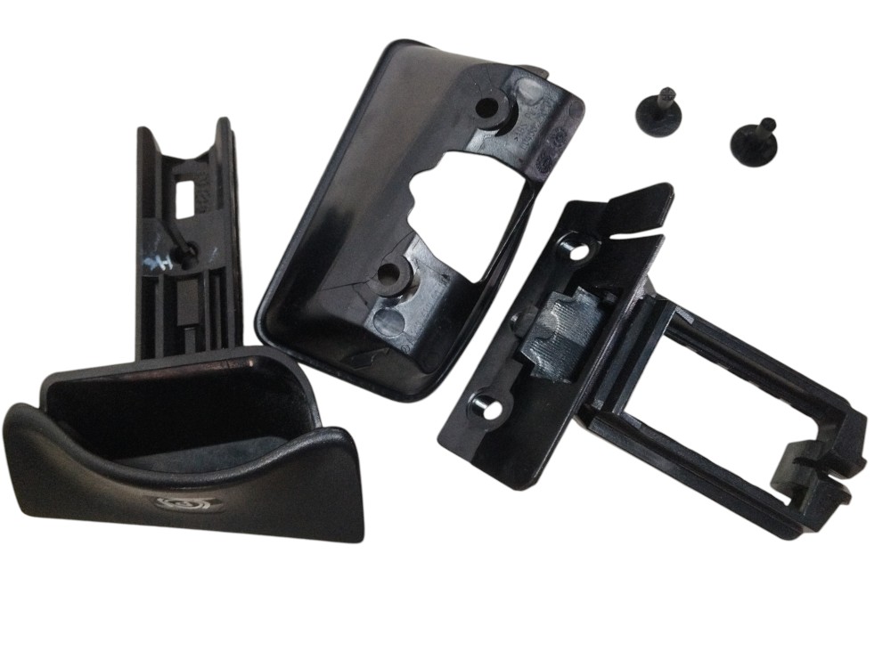 Kit Puxador Freio De Mão Mercedes Cls 500 2005 2114200077 Preto 2