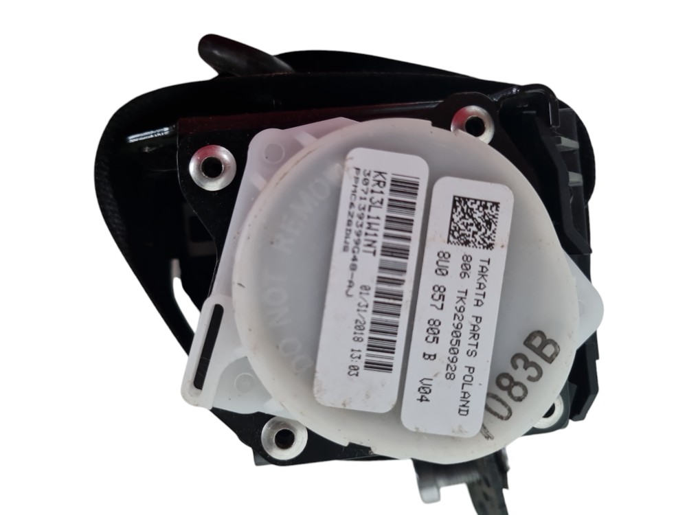Cinto de segurança tras esquerdo Audi Q3 2018 8u0857805B 3