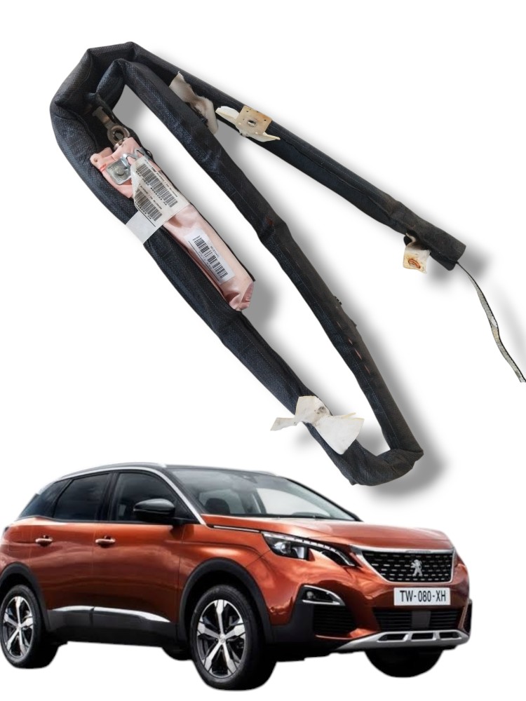 Cortina air bag direito Peugeot 3008 2017 a 2020 original