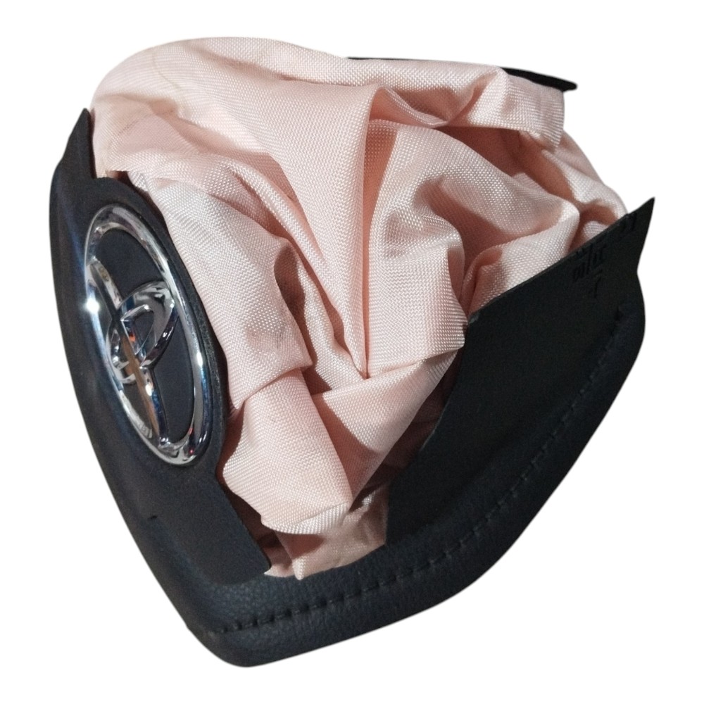 Bolsa airbag volante painel Toyota Yaris 2022-23 acionado 7
