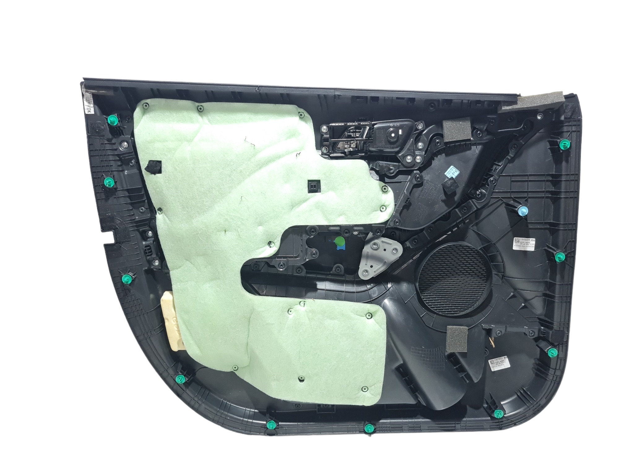 Forro De Porta Dianteira Direita Hyundai Creta 2021 Preto 2