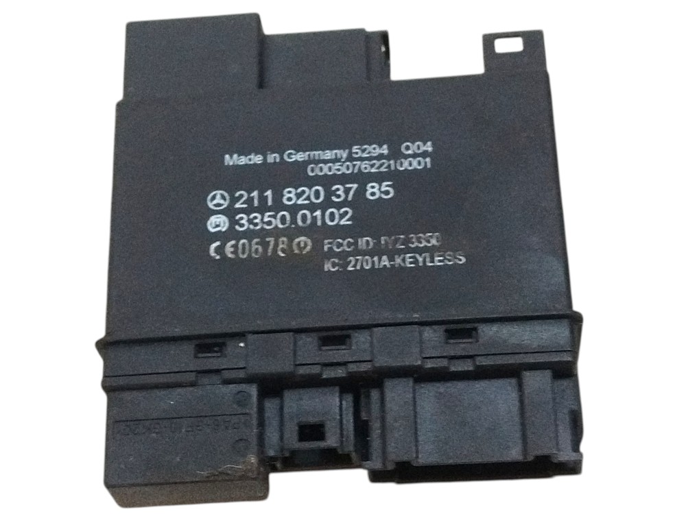 Módulo Controle De Entrada Sem Chave Mercedes Cls 500 2005 3