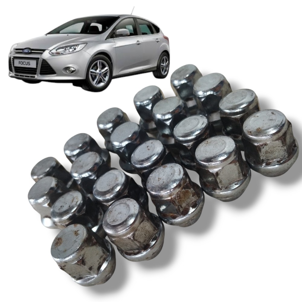 Jogo 20 Porcas  Parafusos Roda Ford Focus Hc 2013